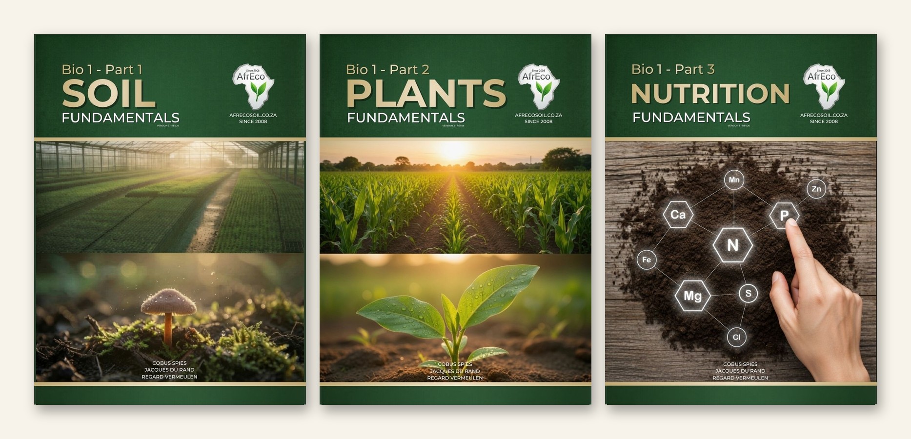 Bio-1 Series — Complete Set (Soil · Plants · Nutrition)